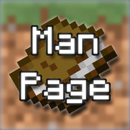 a book with the text ManPage